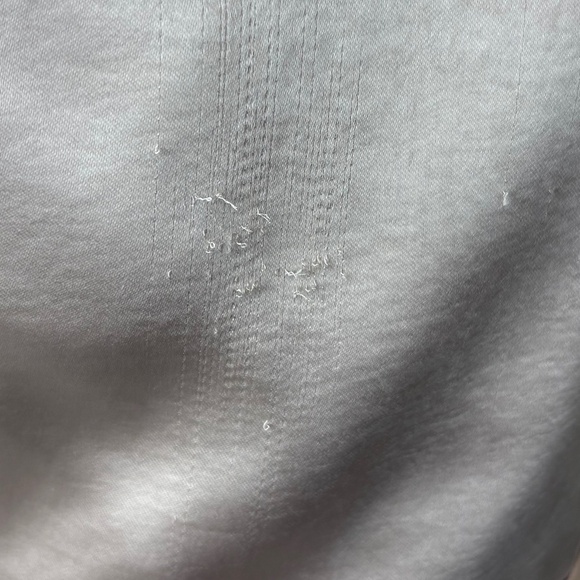 NWT Aakaa Champagne One Shoulder Lined Mini Dress w/ Ruffle Accent and Tie Belt - Picture 4 of 16